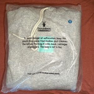 Brand new never worn Dutch Bros hoodie